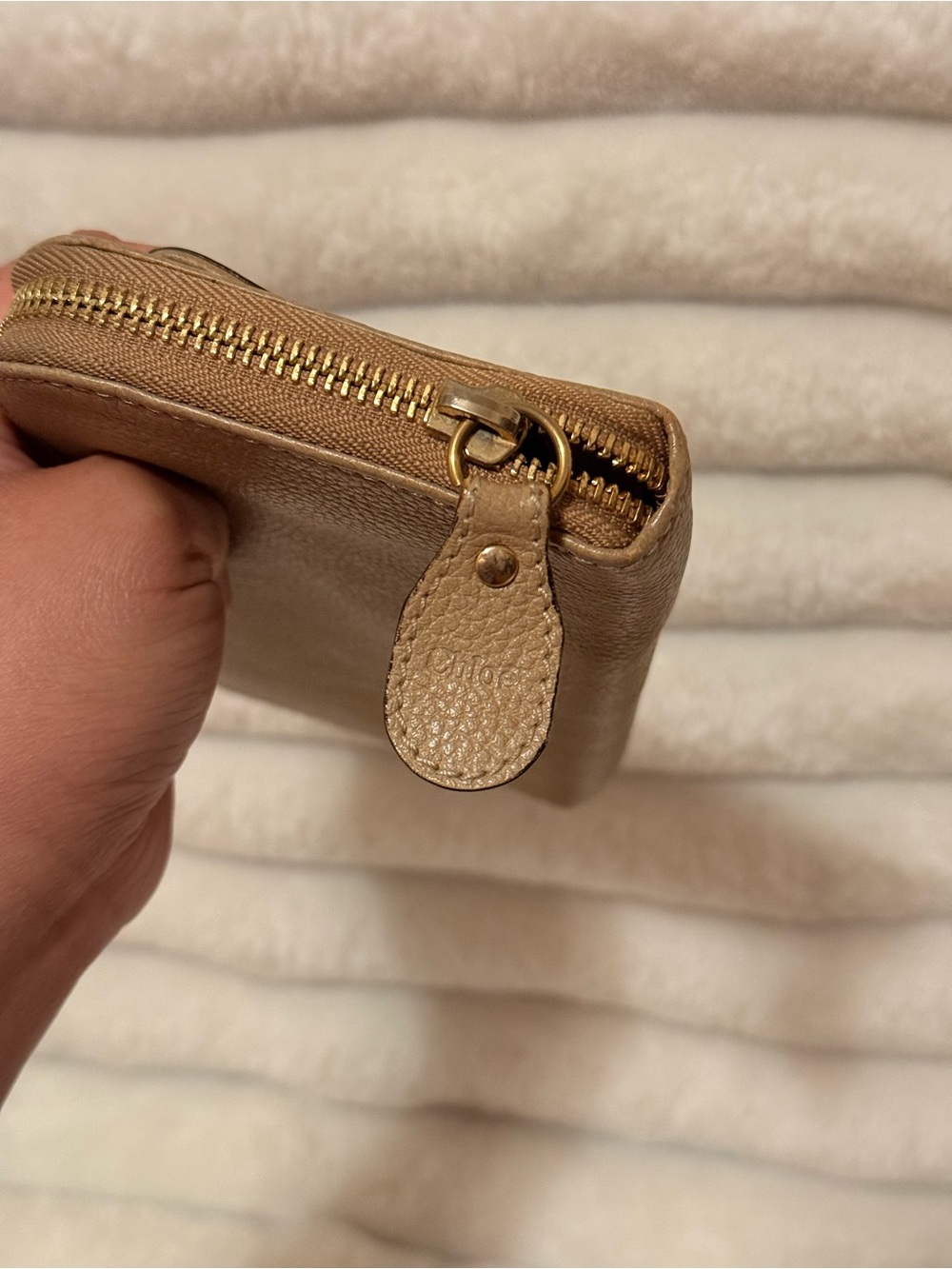 Chloé Paraty Zip Around Long Wallet With Dust Bag - Picture 16 of 16